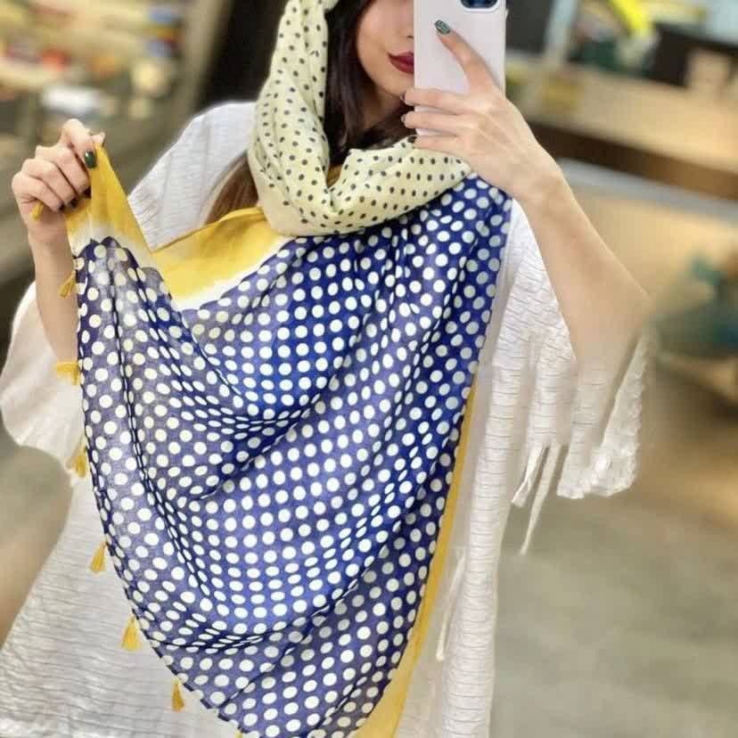 شال وارداتی زیبا با طرحی ملیح