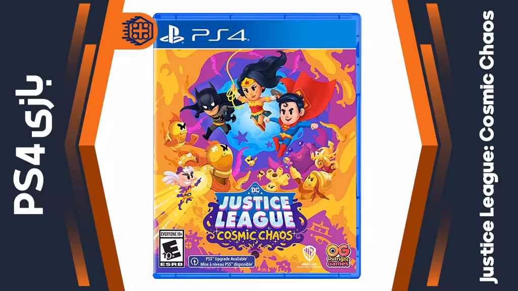 دیسک بازی Justice League: Cosmic Chaos – مخصوص PS4