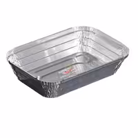 ظرف الومینیوم نیم پرس (کارتن 1000 عدد)