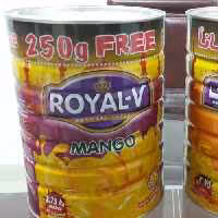 پودر شربت با طعم  انبه 2.75 کیلویی رویال (royal) اصل محصول امارت