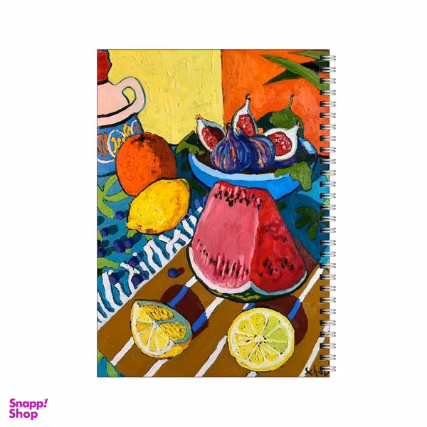 دفتر مشق 80 برگ بامبیلیپ طرح هندوانه،انجیر،لیموترش کد 5700830