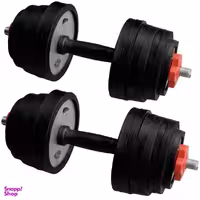 دمبل مدل A2 وزن 10 کیلوگرم بسته 2 عددی