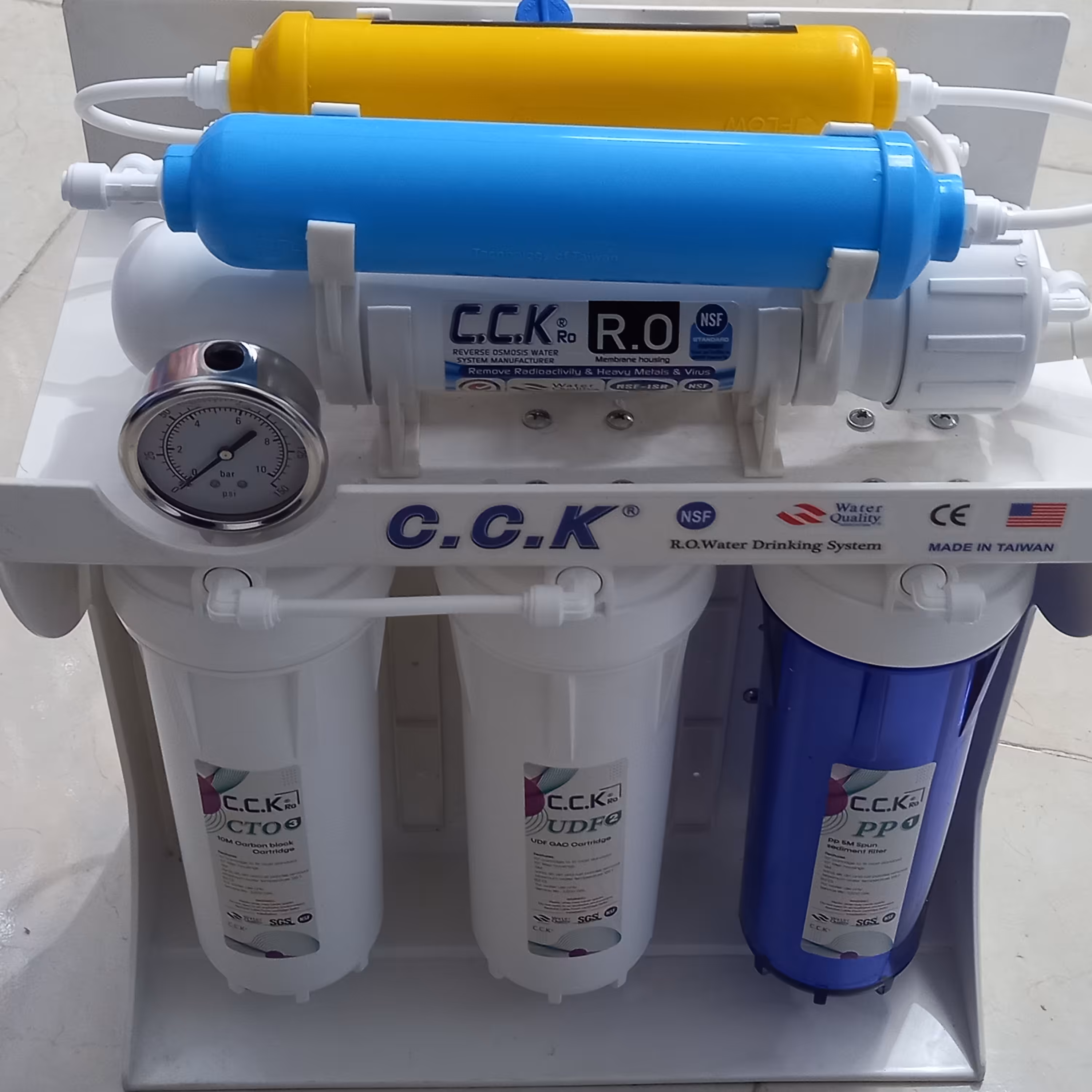 دستگاه تصفیه آب cck سیسیکا قطعات اورجینال تایوان(ارسال رایگان)