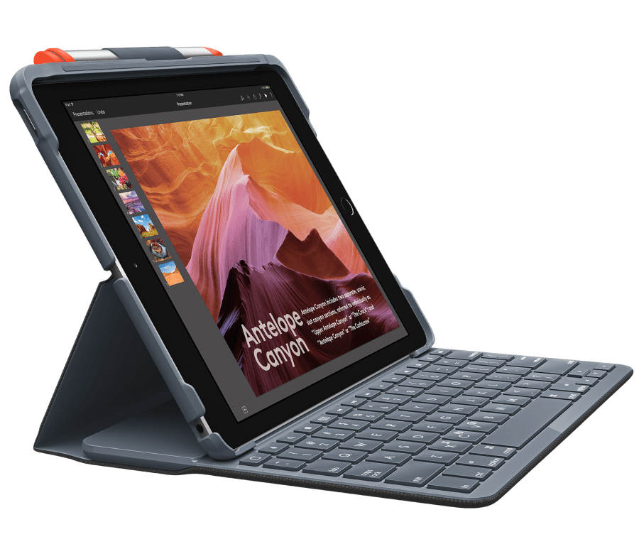 کیبورد تبلت آیپد IPAD IPAD KEY BOARD SLIM FOLIO LOGITACH SLIM FOLIO