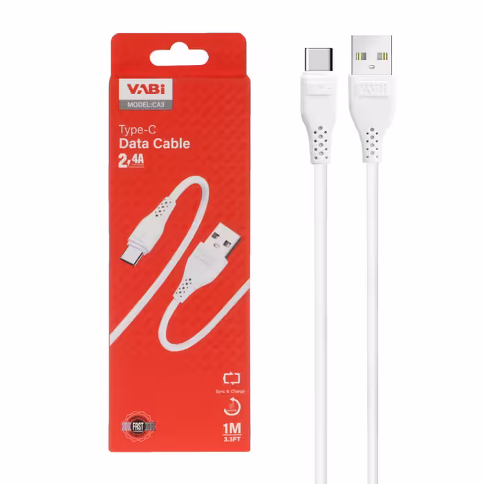 کابل شارژ Type-C برند VABI