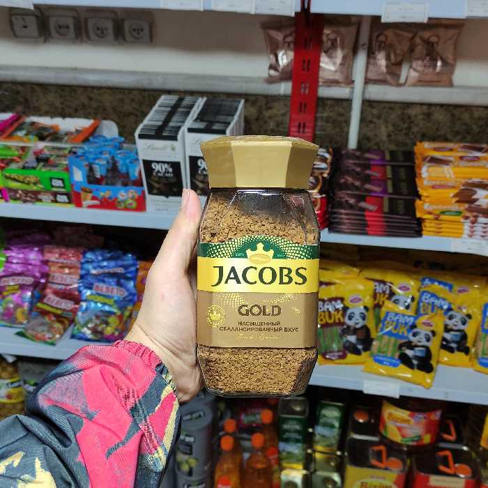 قهوه فوری جاکوبز گلد 200 گرمی اصل محصول کشور روسیه
