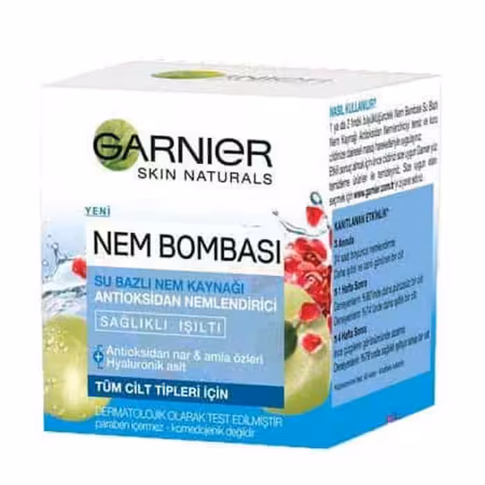 کرم بمب آبرسان گارنیرGARNIER مخصوص پوستهای خشک و دهیدراته شده حجم 50 میلی