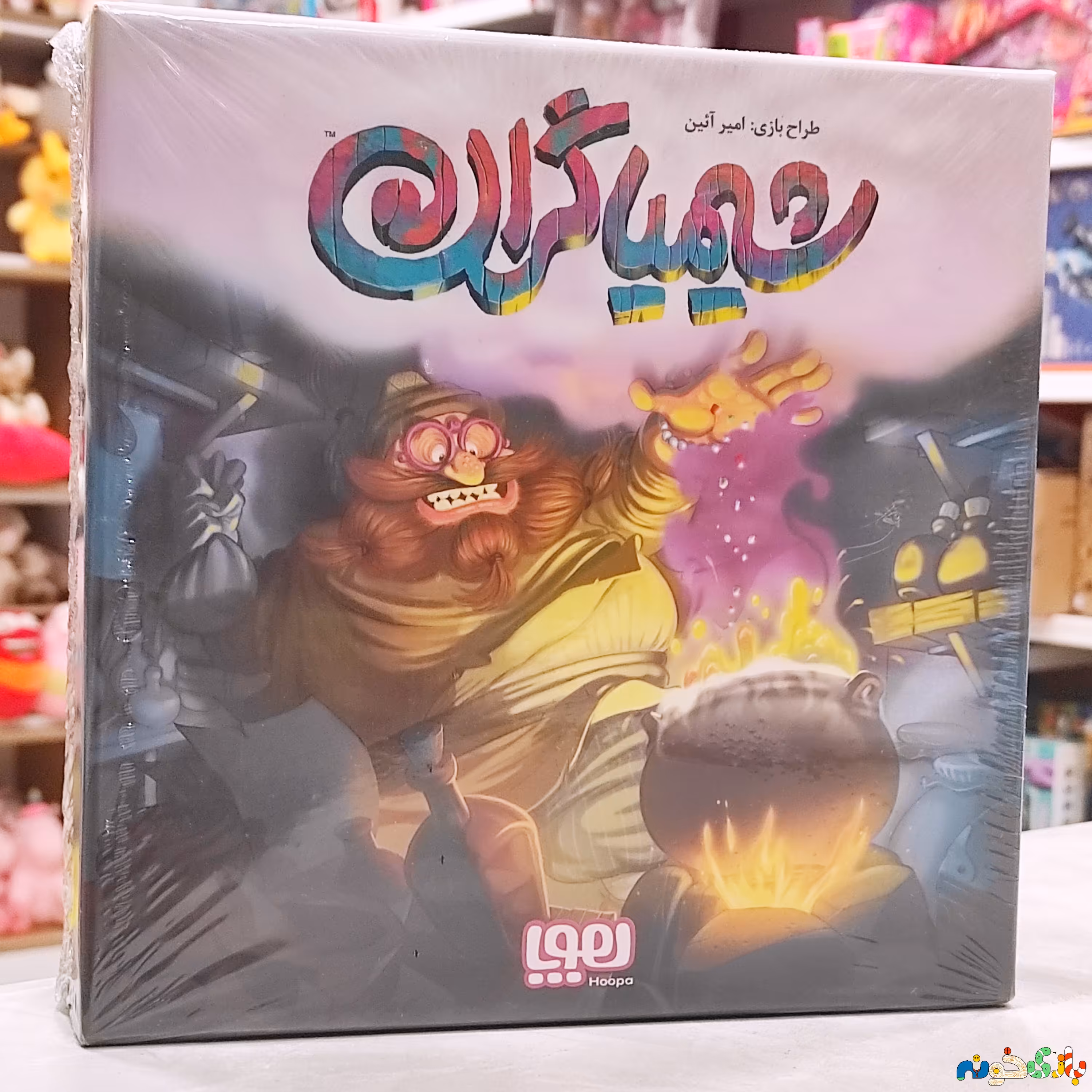 بازی رومیزی کارتی شیمیاگران شرکت هوپا