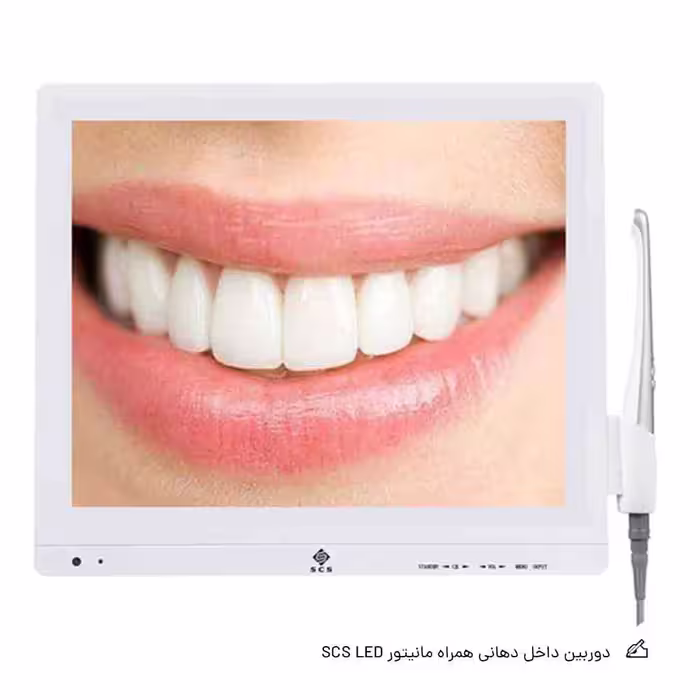 دوربین داخل دهانی همراه مانیتور SCS LED