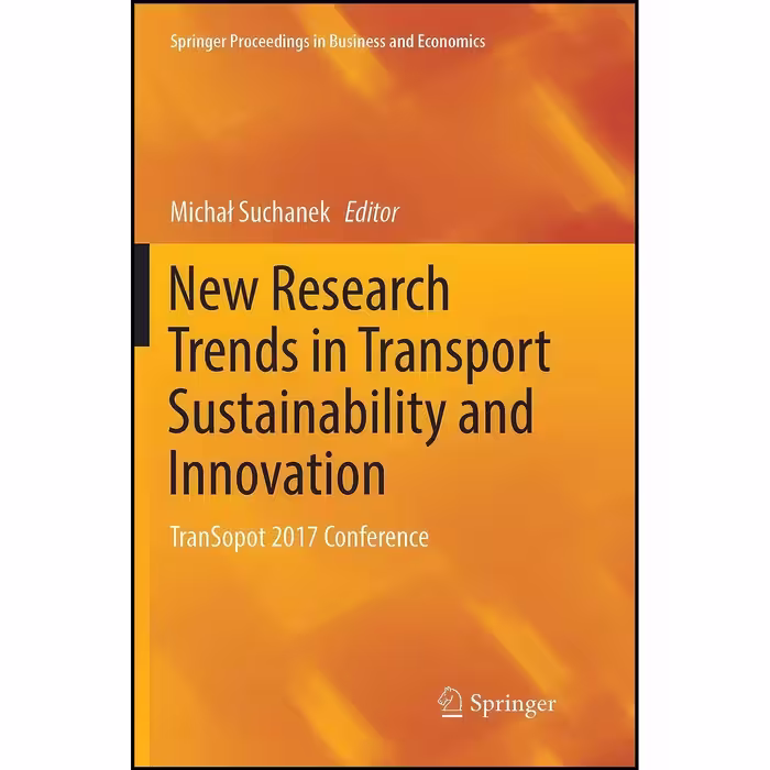 کتاب زبان اصلی New Research Trends in Transport Sustainability and Innovation