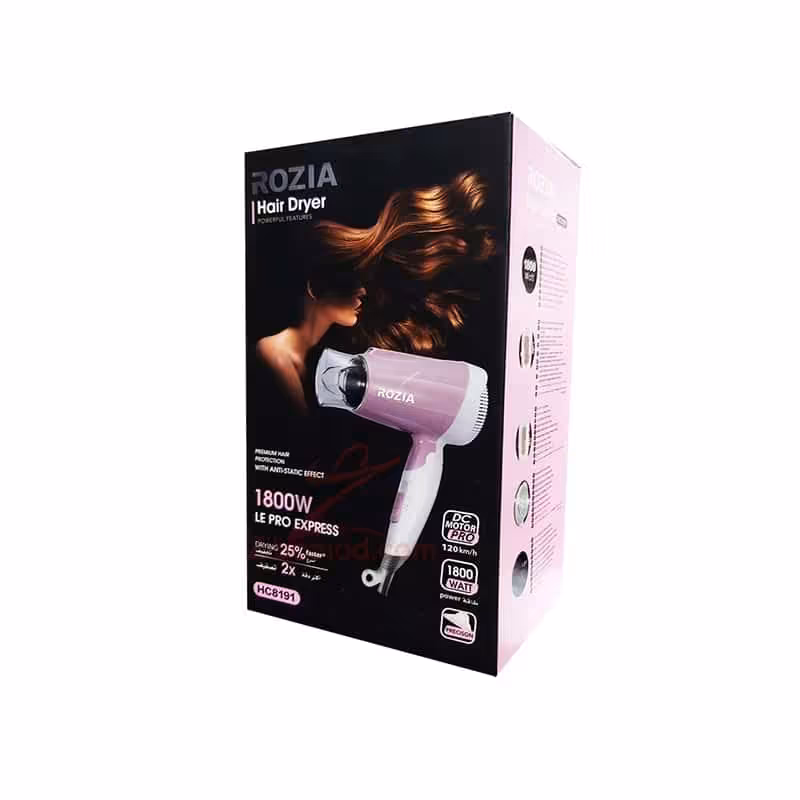 مشخصات، قیمت و خرید سشوار حرفه ای روزیا مدل HC8191 - ژینال