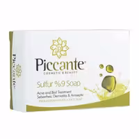 قیمت خرید اینترنتی صابون گوگرد 9 درصد ضد باکتری و قارچ پیکانته 100 گرم | فارموکسین