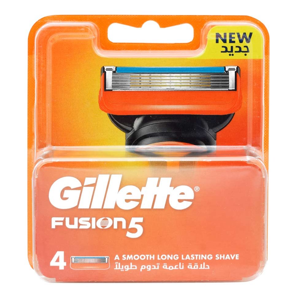 تیغ یدک فیوژن ژیلت مدل Fusion5 بسته 4 عددی