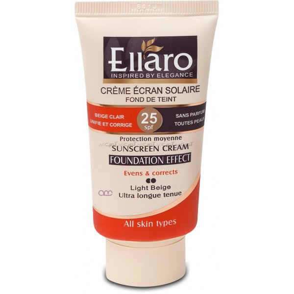 کرم ضد آفتاب کرم پودری SPF 25 الارو
رنگ بژ روشن