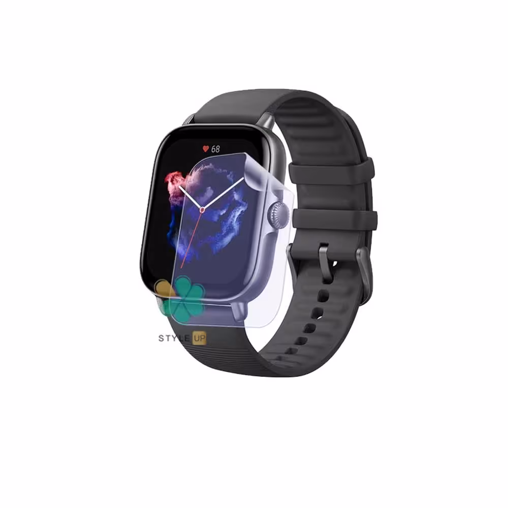 محافظ صفحه ساعت نانو ضد اشعه مناسب Amazfit GTS 3