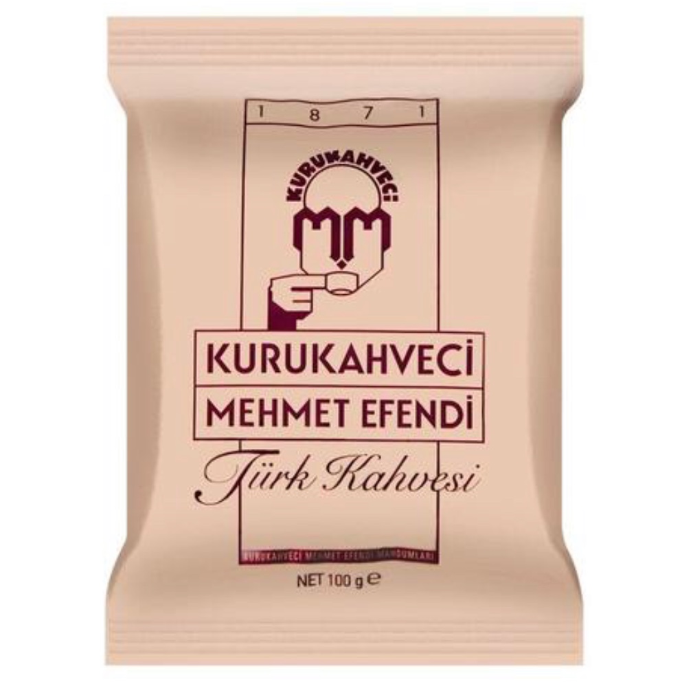 قهوه ترک مهمت افندی وارداتی از ترکیه ( اصل) 100 گرمی