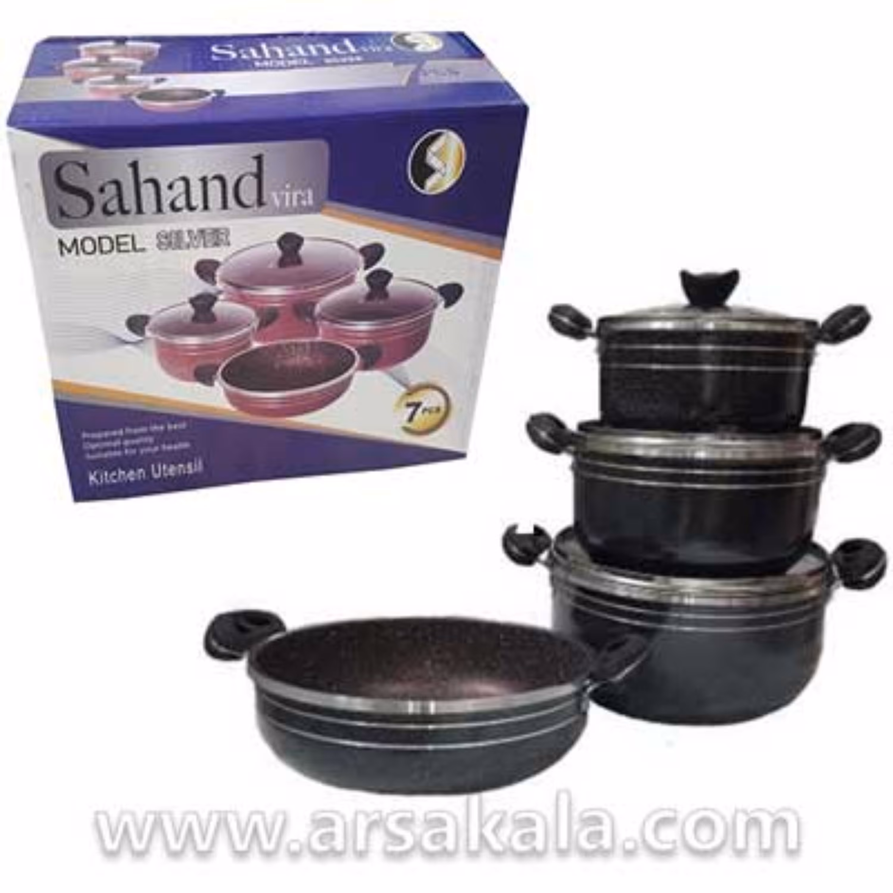 سرویس پخت و پز 7 پارچه SAHAND