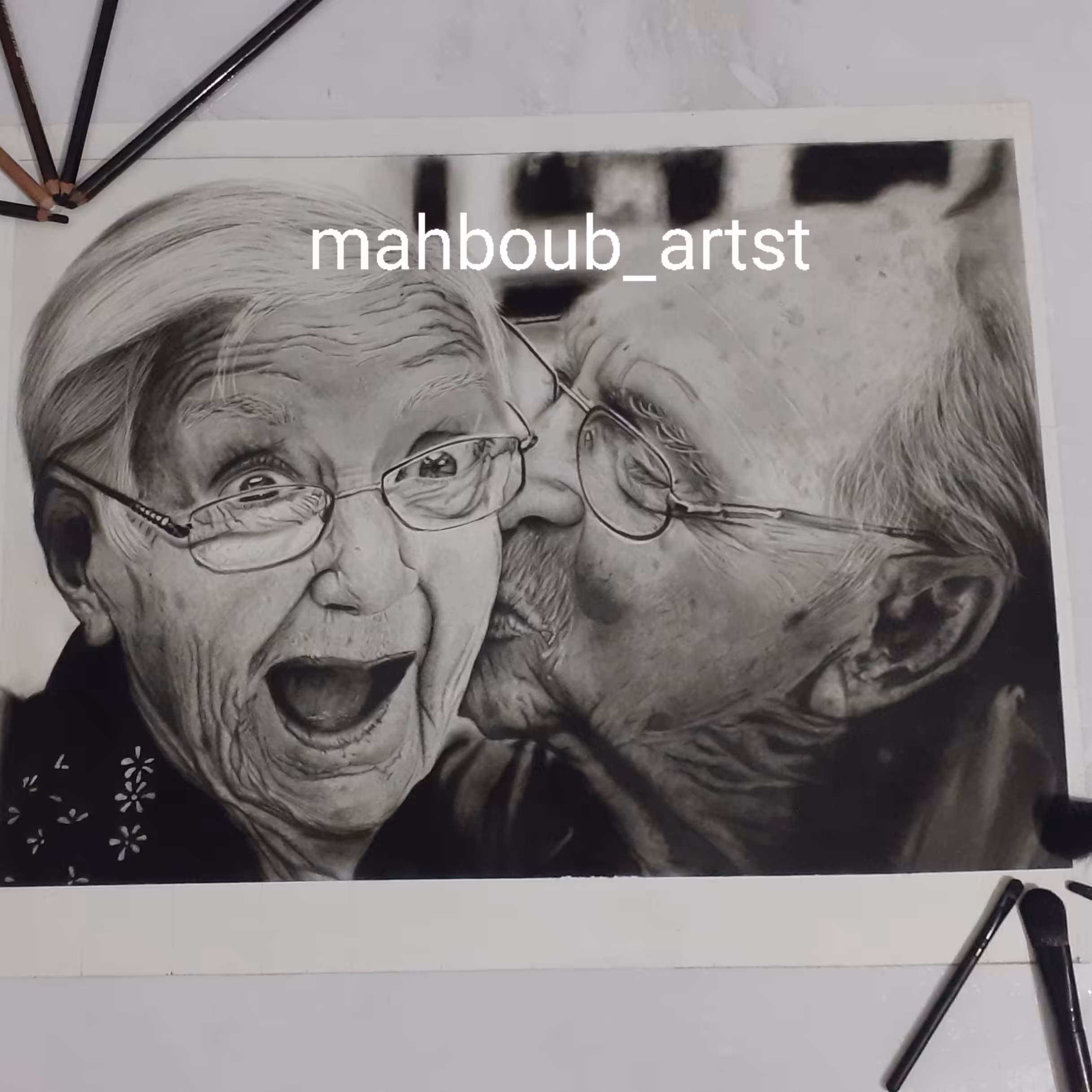 طراحی چهره دونفره