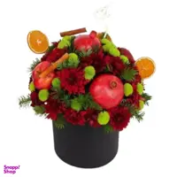 باکس گل طبیعی لیندا مدل تو شب یلدای منی