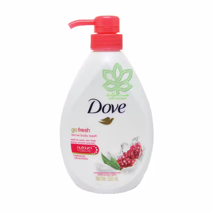 شامپو بدن داو لیمو و انار 550 میل - dove