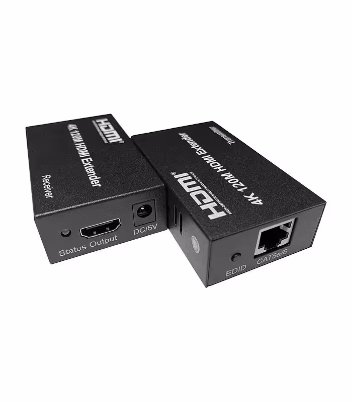 اکستندر HDMI 4K وی نت پشتیبانی تا 120 متر V-EXHD4120