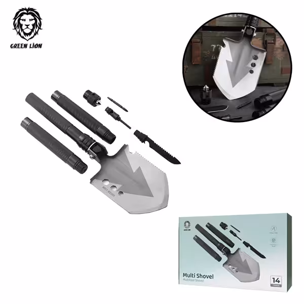 خرید بیل چند منظوره گرین لاین Green Lion Multi Shovel GNMLTSHLBK با بهترین قیمت