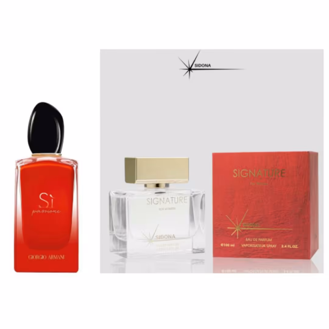 عطر ادکلن سیگناتور بانوان رایحه جورجیو آرمانی Si مهزیار 100 میل سیدونا