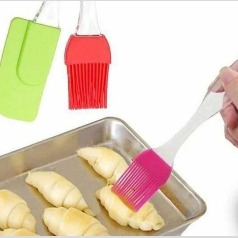 فرچه و لیسک  سیلیکونی دسته بلند