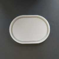 قالب رزین  مدل بیضی لبه دار 11*16 سانتیمتر