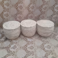 جا حبوباتی حصیری 15 در 15 ظرفیت 1کیلویی پس کرایه