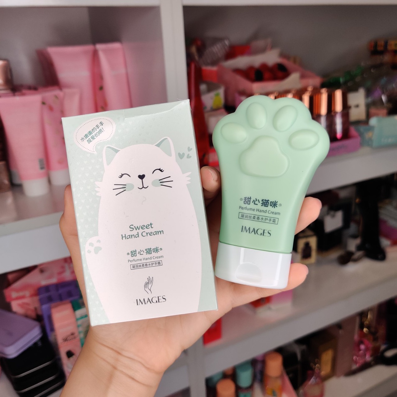 کرم مرطوب کننده ایمیجز طرح پنجه گربه