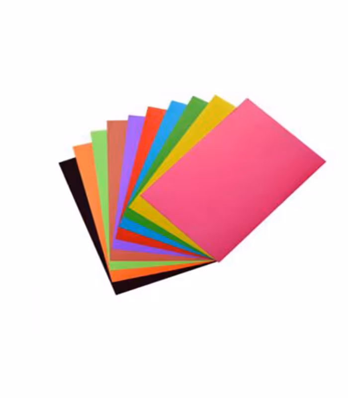 مقوا رنگی A3 دورو (100 عددی)