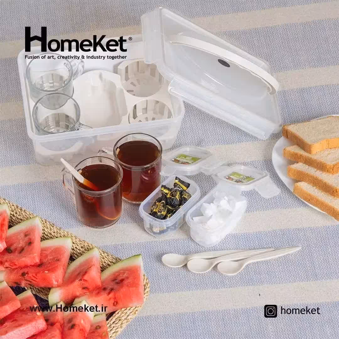 سرویس چای خوری دلنار هوم کت