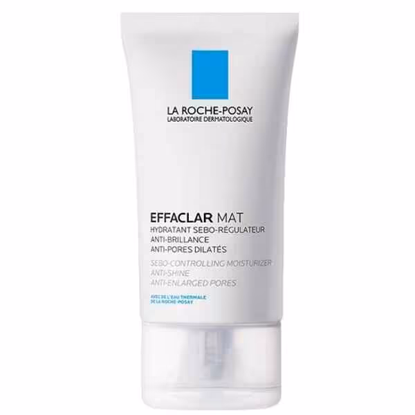 کرم مرطوب کننده پوست چرب لاروش پوزای LA ROCHE POSAY مدل افکلار مات EFFACLAR MAT  حجم 40 میل | مات کننده قوی و ضد منافذ