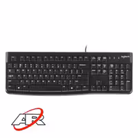 کیبورد سیم دار لاجیتک مدل K120