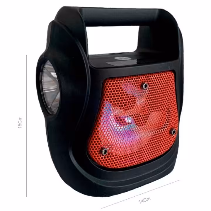 اسپیکر بلوتوثی گریت نایس 1533 با چراغ قوه قوی کیفیت عالی gts - 1533