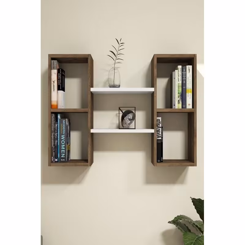 باکس دکوری برای وسایل تزیینی و کتاب کد129 جنس MDF 