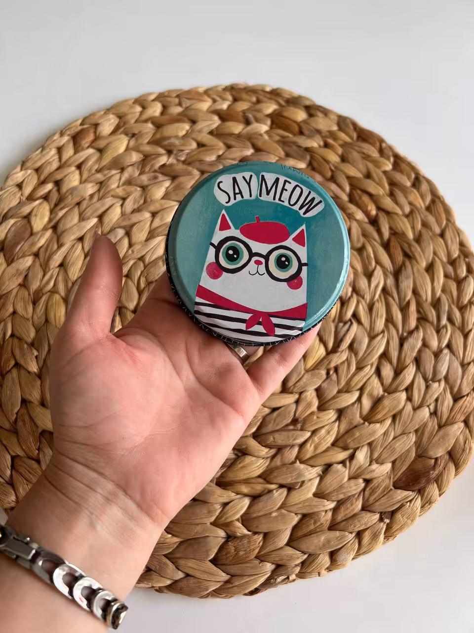 قوطی فلزی فانتزی سایز هفت کد 27