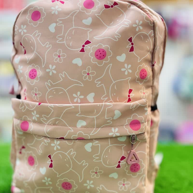 کیف کوله پشتی طرح گل گلی