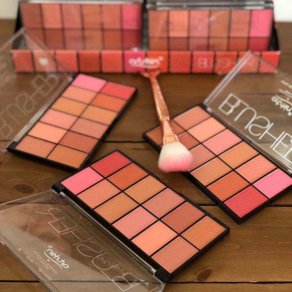 پالت رژ گونه 12 رنگ آرت اسکین 