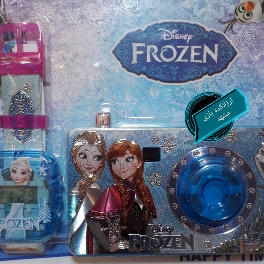 دوربین اسلایدی به همراه ساعت دیجیتال