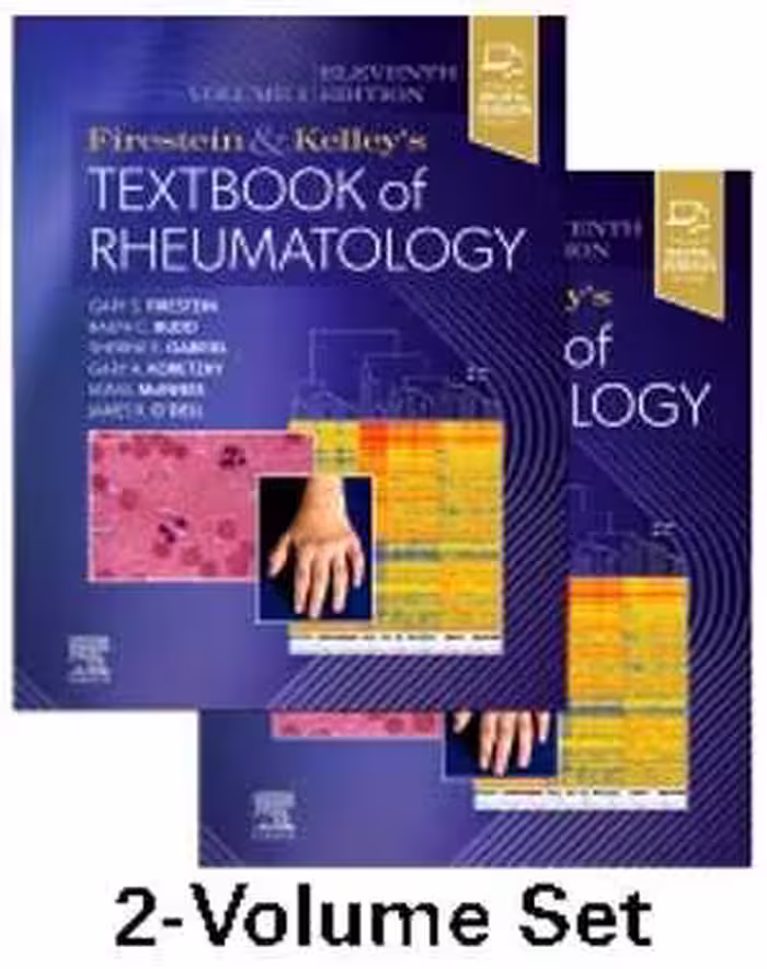 [PDF] دانلود کتاب Firestein &amp; Kelley’S Textbook Of Rheumatology, 2-Volume Set, 11th ed, 2020