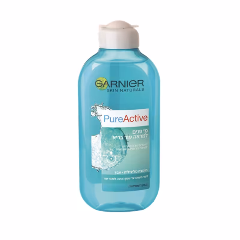 تونر صورت مدل Pure active ضد جوش و مناسب پوست چرب گارنیر 200 میل
