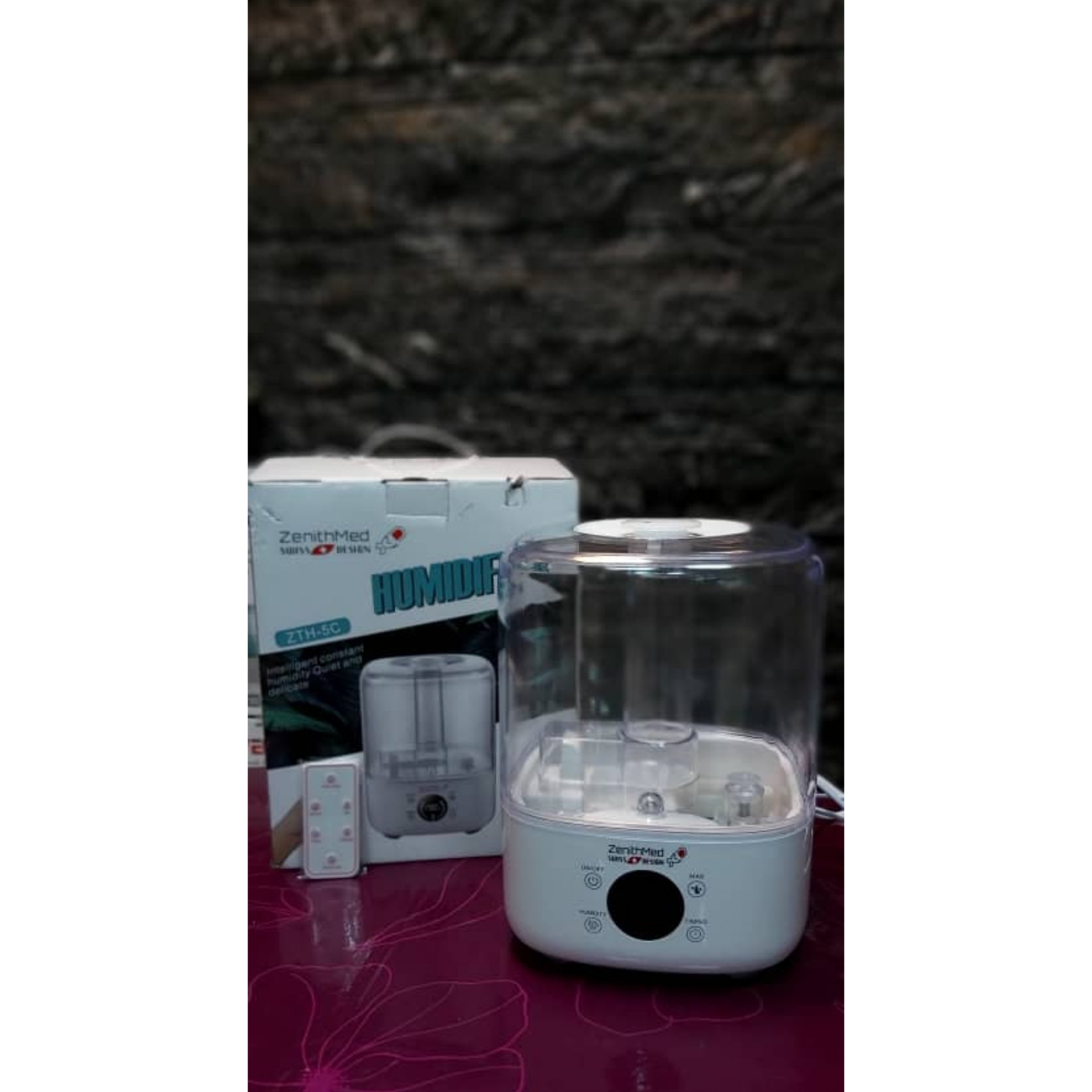 دستگاه بخور سرد اولتراسونیک 5 لیتری زنیتمد مدل zth-c5