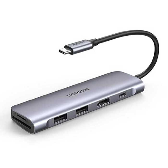 قیمت و خرید هاب USB-C شش پورت یوگرین مدل CM195 | یاس ارتباط