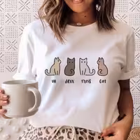 تیشرت طرح پیشی