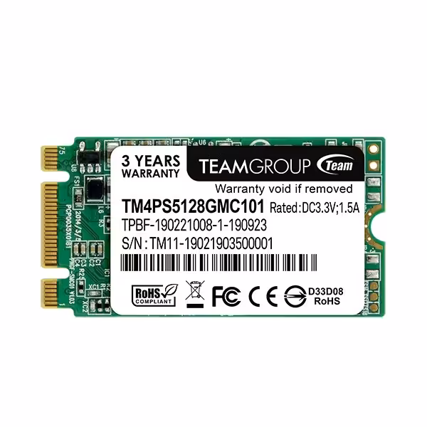 حافظه اس اس دی تیم گروپ مدل لایت M.2 2242 با ظرفیت 128 گیگابایت