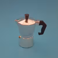 موکاپات دو کاپ بدنه ساده (قهوه ساز خانگی) اسپرسو ساز دستی 2 Cup