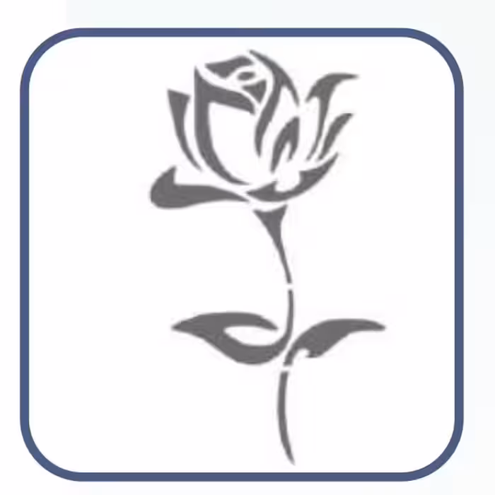 شابلون طرح گل کد 645 سایز 40 در 60