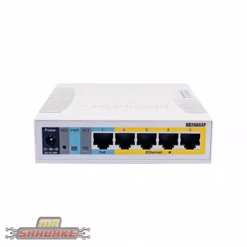 قیمت و خرید سوئیچ میکروتیک RB260GSP | مستر شبکه